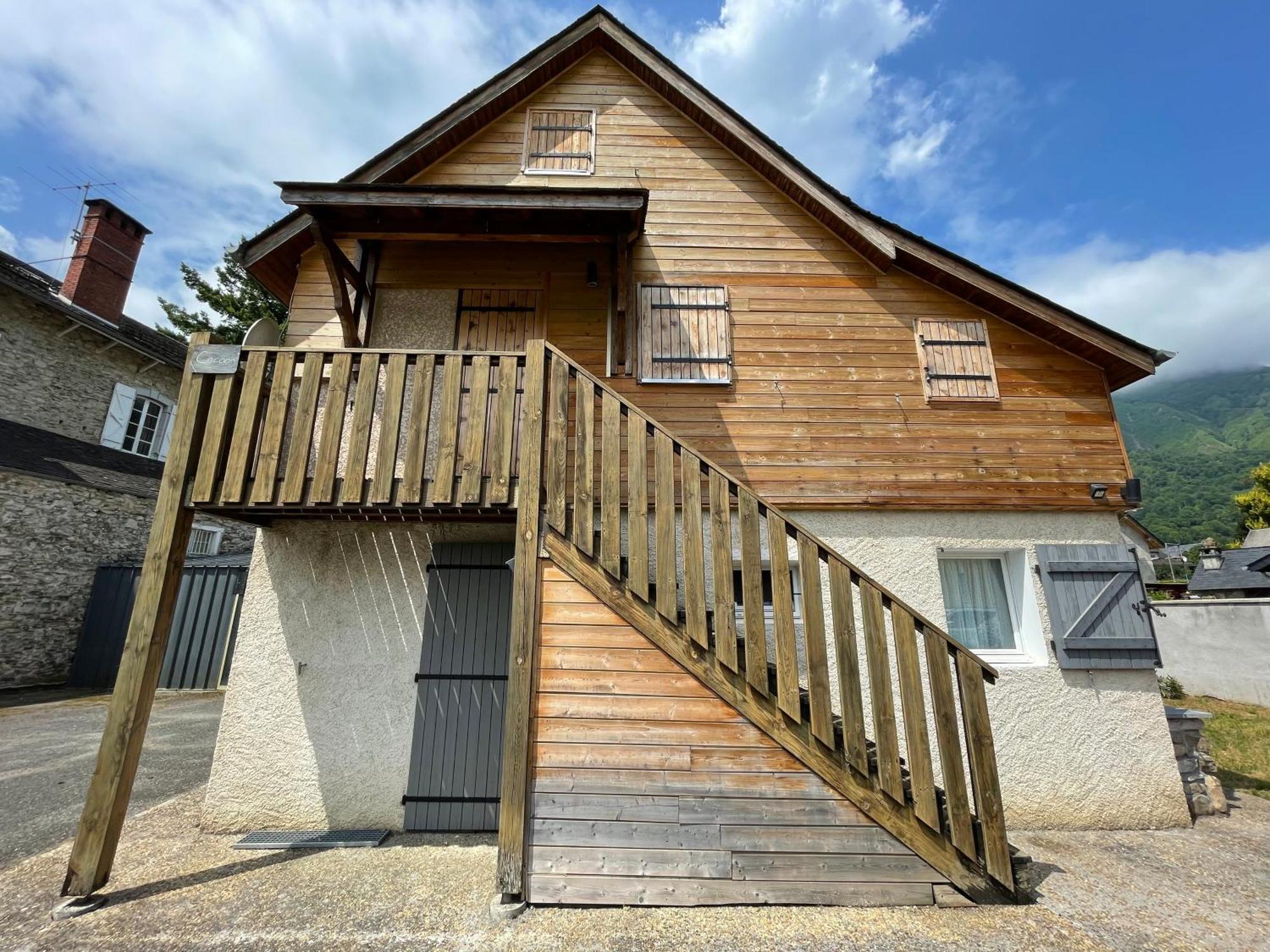 Appartement Cocoon Avec Jardin Et Vue Montagne Laruns Εξωτερικό φωτογραφία