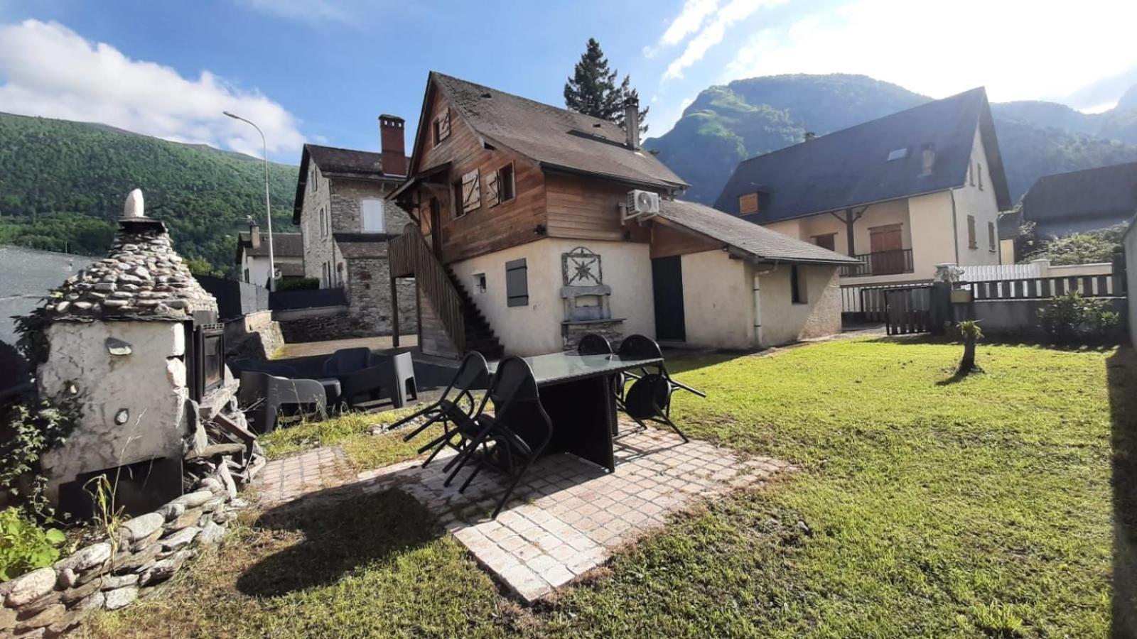 Appartement Cocoon Avec Jardin Et Vue Montagne Laruns Εξωτερικό φωτογραφία